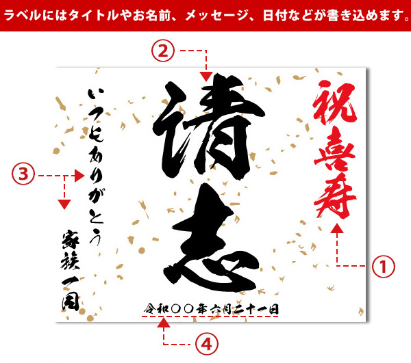 大吟醸ラベルイメージ